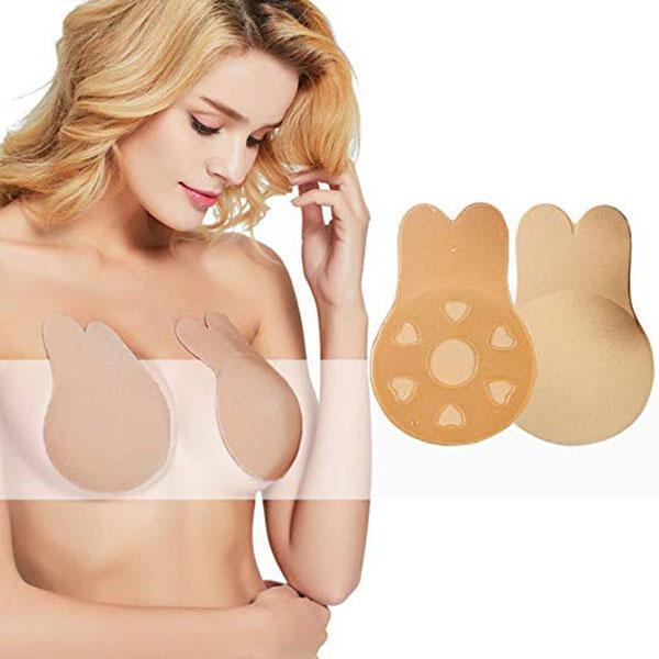 Bunny Shaped Push Up Strapless Invisible Reusable Bra